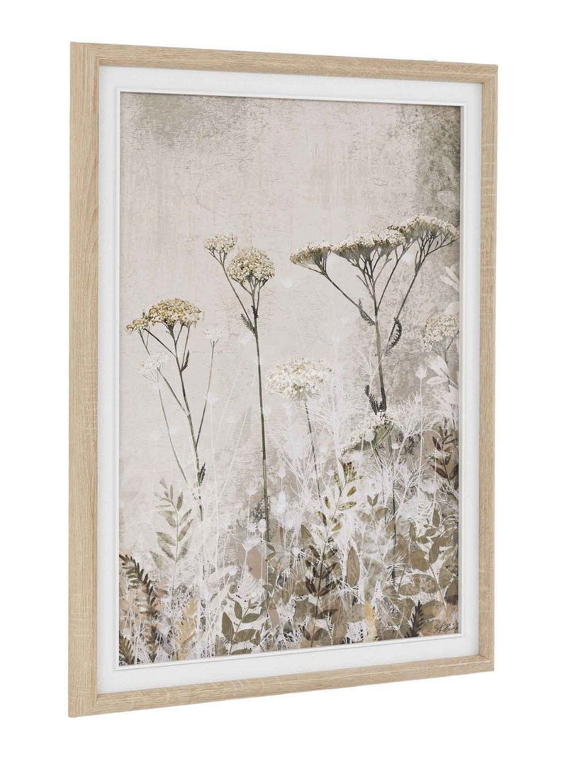 Gallery Home white serenity framed canvas 690x890mm (British brand)
