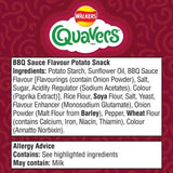 Walkers Quavers BBQ Sauce Multipack Snacks Crisps 6 per pack GOODS M&S