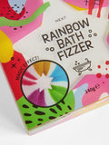 Kids rainbow star-shaped bath fizzer, UK version
