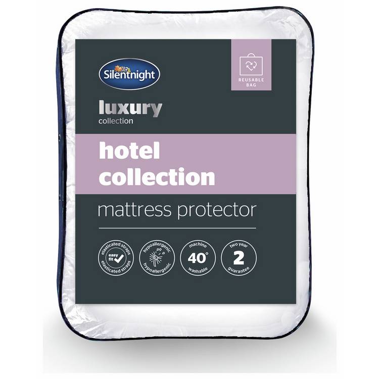 Silentnight Hotel Collection quilted mattress protector single - British product