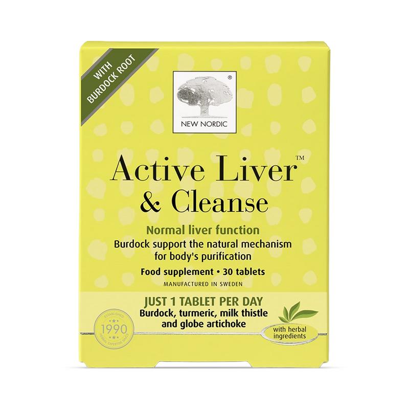 New Nordic Active Liver Cleanse supplement 30 tablets - British product