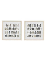 Next Gallery Home White Heart of the Home Framed Art Set of 2- Buy online at McGrocer