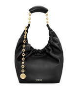 Harrods LOEWE Small Leather Squeeze Top-Handle Bag- Buy online at McGrocer