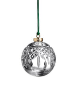 Harrods Waterford Lismore Crystal Bauble Ornament 8cm- Buy online at McGrocer