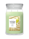 Yankee Candle Vanilla Lime medium jar candle, imported from the UK