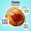 Diablo sugar free maple syrup dessert sauce 390g pack of 10 - British product