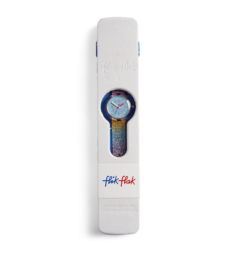 Flik Flak Shine in Rainbow watch 31.85mm - British product