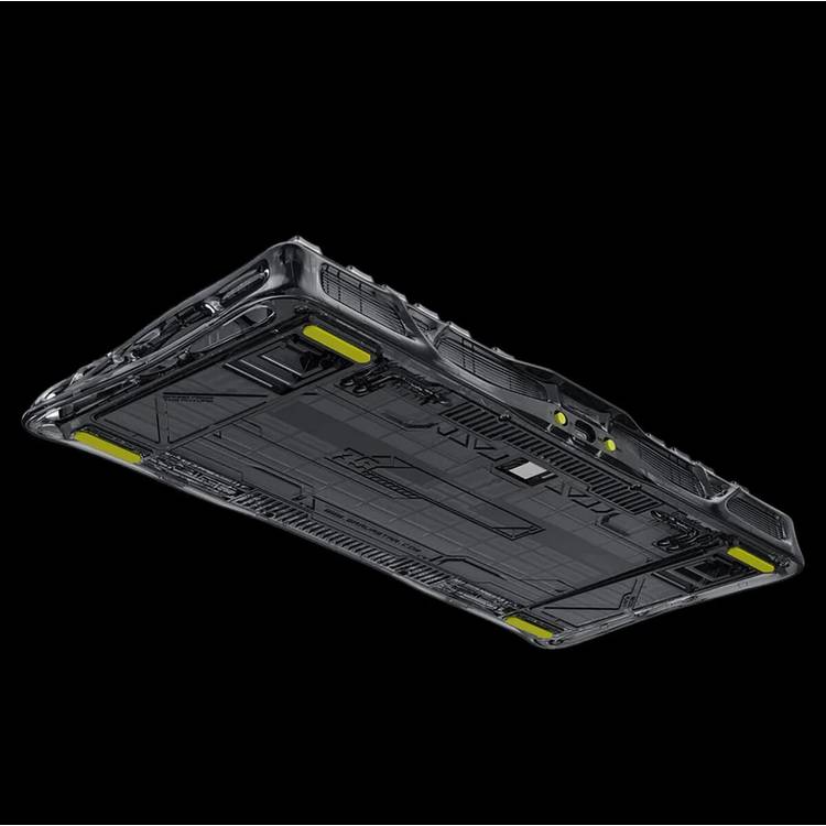 GravaStar Mercury K1 Lite gaming keyboard transparent black, imported from the UK