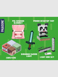 Paladone Minecraft Creeper 2-in-1 cushion blanket - British product