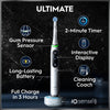 Oral-B iO 10 white electric toothbrush, travel case, imported from the UK