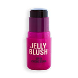 Revolution Jelly Blush Stick Cherry Red, imported from the UK