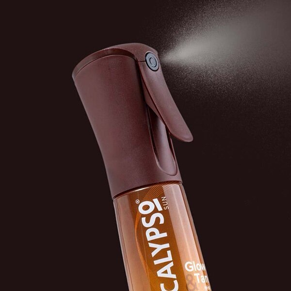 Calypso Glow and Tan Mist SPF15 100ml, imported from the UK
