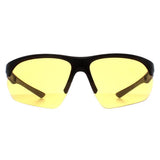 Superdrug Cairn DH Light 290 Matte Black Grey Unisex Sunglasses with Yellow Lens- Buy online at McGrocer