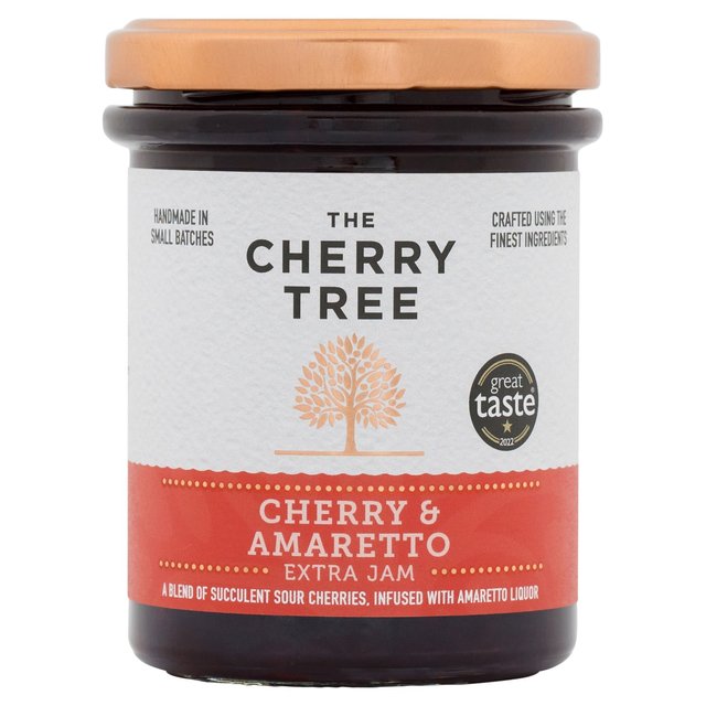 The Cherry Tree Cherry With Amaretto Extra Jam 225g GOODS M&S