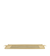 Harrods Anodised Aluminium Serving Tray with Rubber Grip, 47cm x 32cm- Buy online at McGrocer
