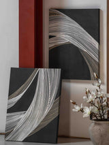 Next Gallery Home Black Swerve Appeal Framed Canvas Set of 2- Buy online at McGrocer