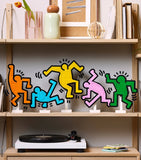 Lego Keith Haring Dancing Figurines building set with 1773 pieces, UK version