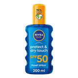 Superdrug NIVEA Protect & Dry Touch Invisible Sun Spray SPF50 200ml- Buy online at McGrocer