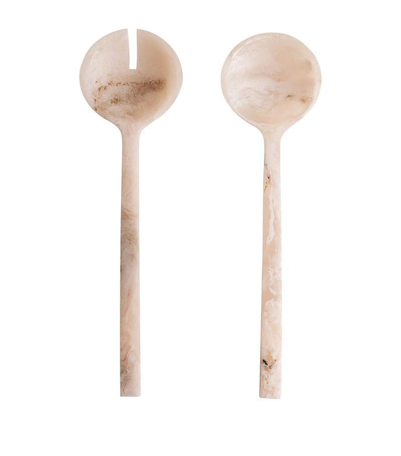 Soho Home resin Henrietta salad spoon set 30cm - British product