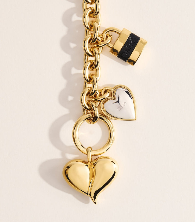 Chloé Paddington charms bracelet with calfskin accents - British product