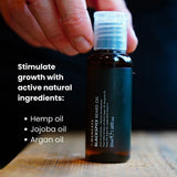 ManCave Beard Oil Blackspice 50ml, imported from the UK