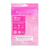 Superdrug Brushworks Breakout Barrier Hydrocolloid Spot Patches 26 pieces- Buy online at McGrocer