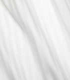 Pratesi striped king flat sheet 275cm x 275cm, imported from the UK