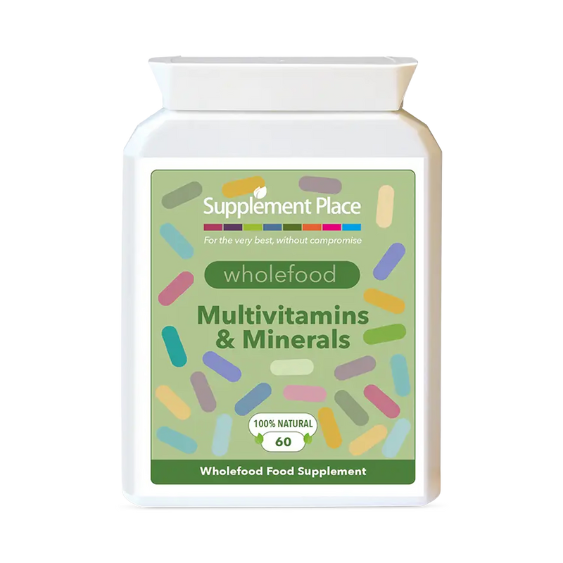 Supplement Place wholefood multivitamins minerals 60 capsules, UK version
