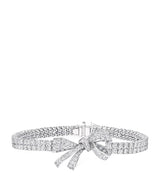 Harrods Graff White Gold and Diamond Tilda's Bow Bracelet 17.5cm- Buy online at McGrocer