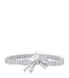 Graff white gold diamond bow bracelet - imported from the UK