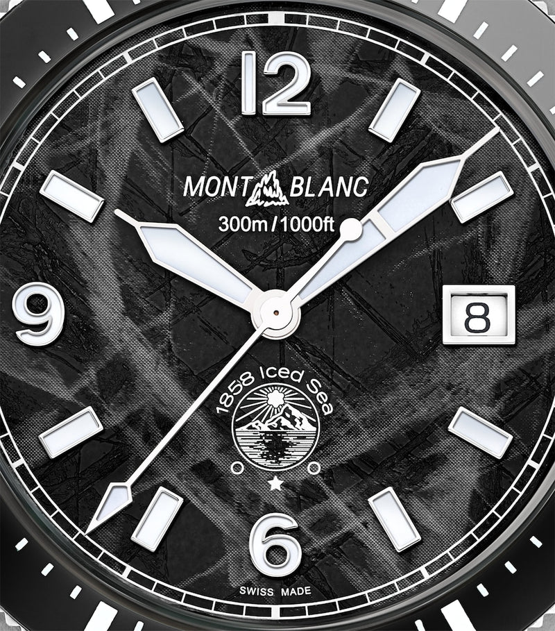 Montblanc 1858 Iced Sea automatic watch 41mm (British brand)