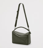 LOEWE Puzzle large leather top-handle bag, UK version