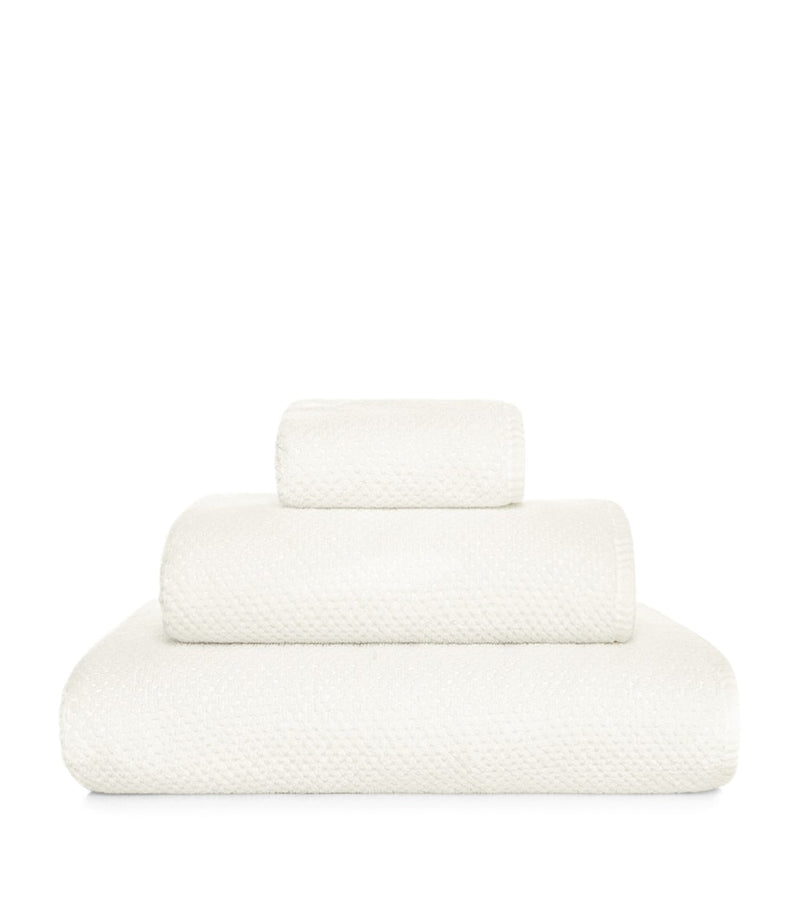 Graccioza Bee Waffle extra-large hand towel 50x100cm (British brand)