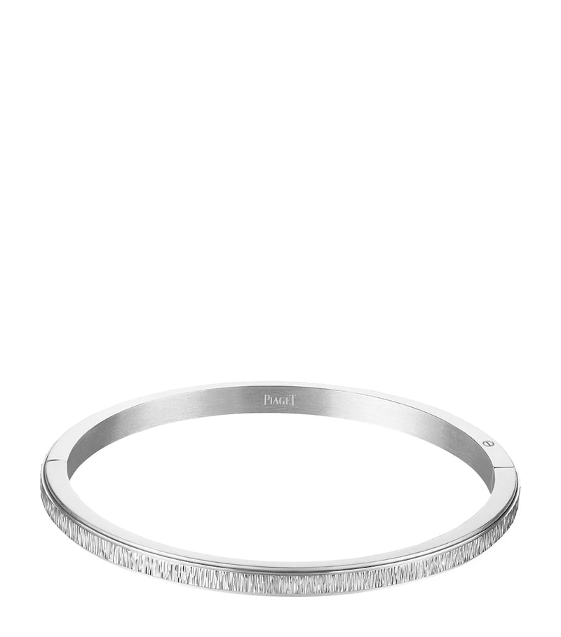 Piaget White Gold Possession Décor Palace Bangle, imported from the UK