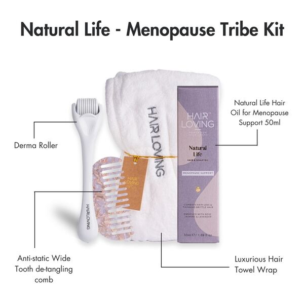 Menopause Hair Renewal Kit 50 ml Hair Oil, UK version