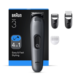 Holland & Barrett Braun All-in-One Series 3 4in1 Grooming Kit Grey- Buy online at McGrocer