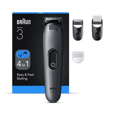 Holland & Barrett Braun All-in-One Series 3 4in1 Grooming Kit Grey- Buy online at McGrocer