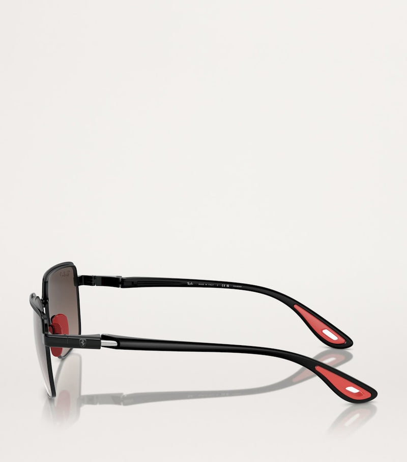 Ray-Ban x Scuderia Ferrari sunglasses RB3743M (British brand)