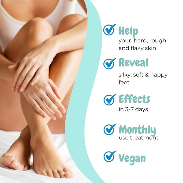 7th Heaven exfoliating foot peel socks 1 pair - British product