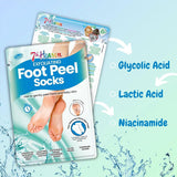 7th Heaven exfoliating foot peel socks 1 pair - British product