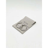 Superdrug SVNX Twisted Hoops Silver Hoop Earrings- Buy online at McGrocer