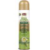 African Pride Miracle Sheen hair spray, imported from the UK