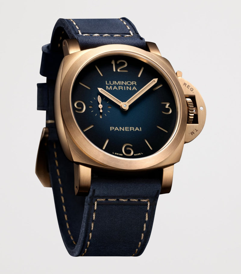 Panerai Bronzo Luminor Marina watch 44mm, UK version