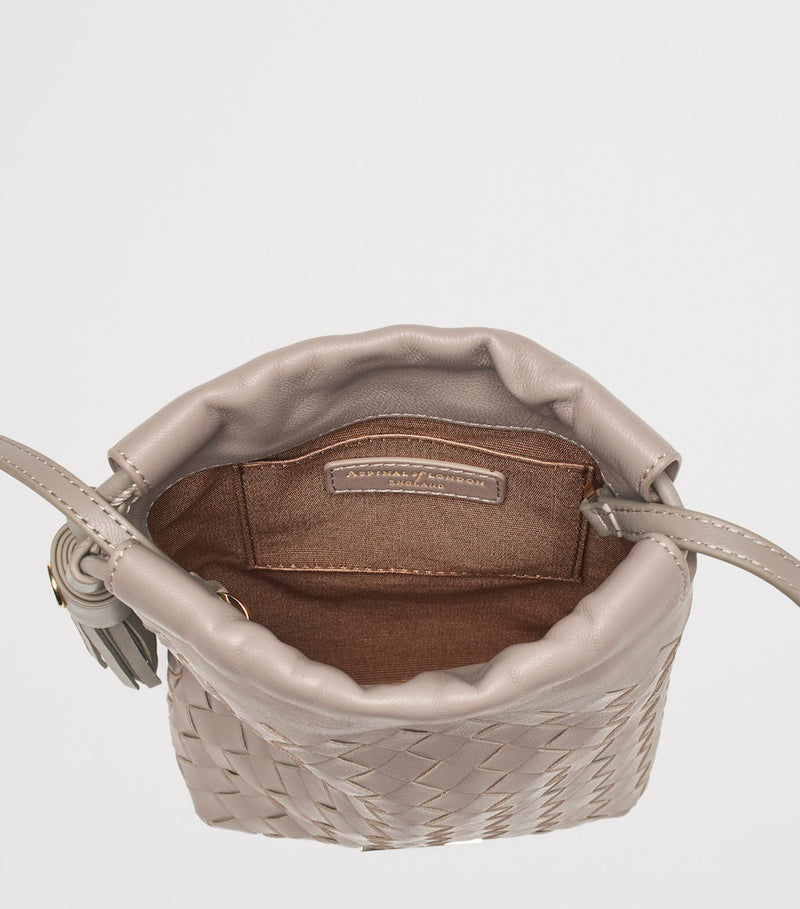 Aspinal of London compact Soho leather cross-body pouch - British brand