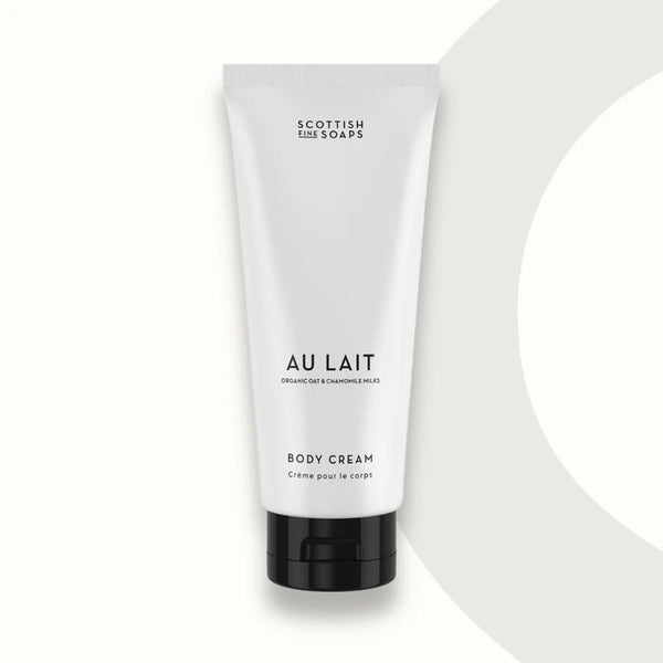 Scottish Fine Soaps Au Lait body cream 200ml (British brand)