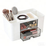 Superdrug Livingandhome Plastic Desktop Organiser with Drawers- Buy online at McGrocer