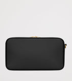 Saint Laurent leather logo travel pouch (British brand)