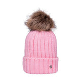 Hy Kids Valloire Knitted Beanie Hat with Cotton Lining, UK version
