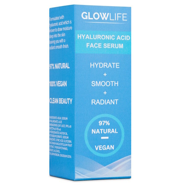 Glowlife Hyaluronic Acid Face Serum 30ml, UK version