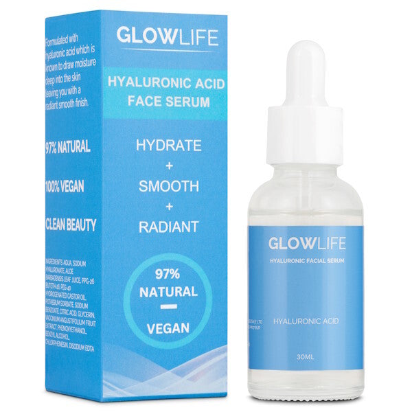 Glowlife Hyaluronic Acid Face Serum 30ml, UK version